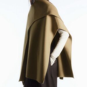 COS wool blend cape NWOT